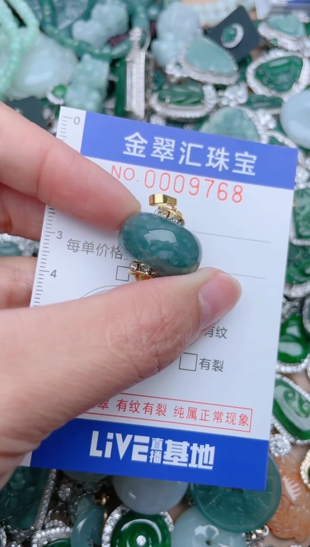 【闪购商品】翡翠颈饰未镶嵌9768.......1