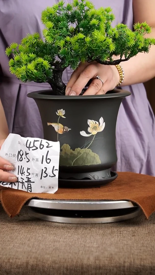 紫砂花盆紫砂花盆4562+z