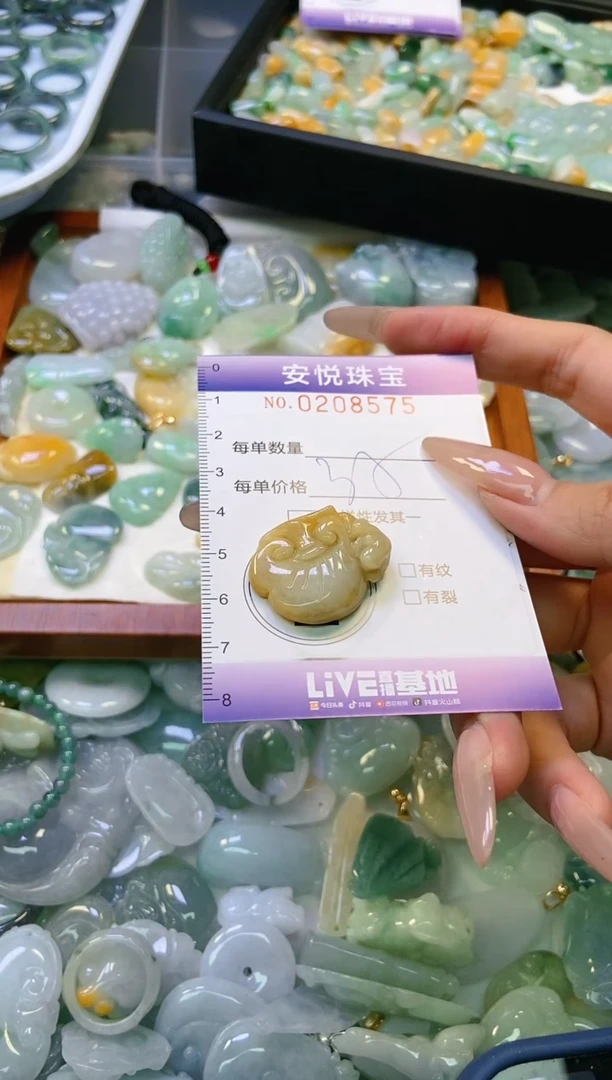 翡翠未镶嵌颈饰闪购0208575