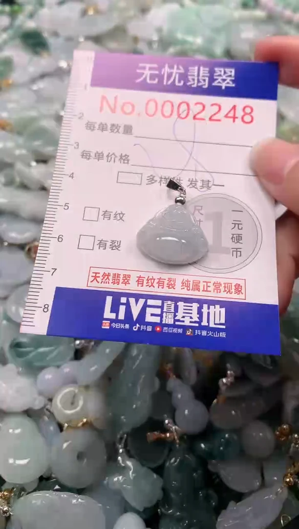 颈饰未镶嵌翡翠2248