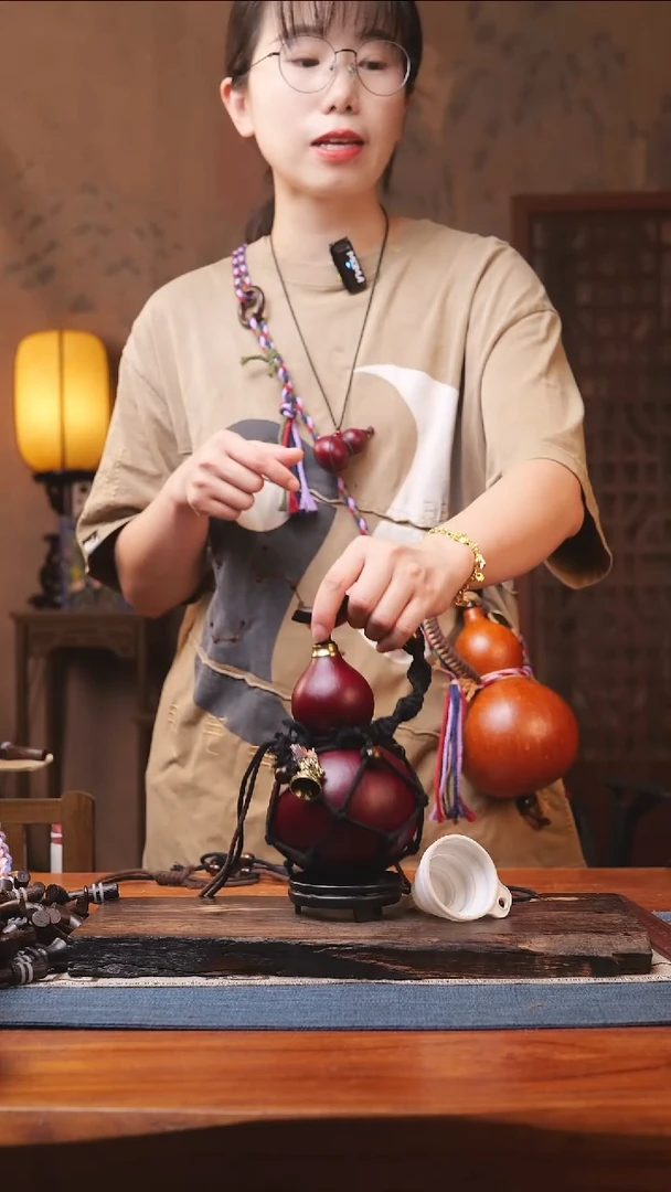 7号精品大漆葫芦防腐防渗装水茶酒
