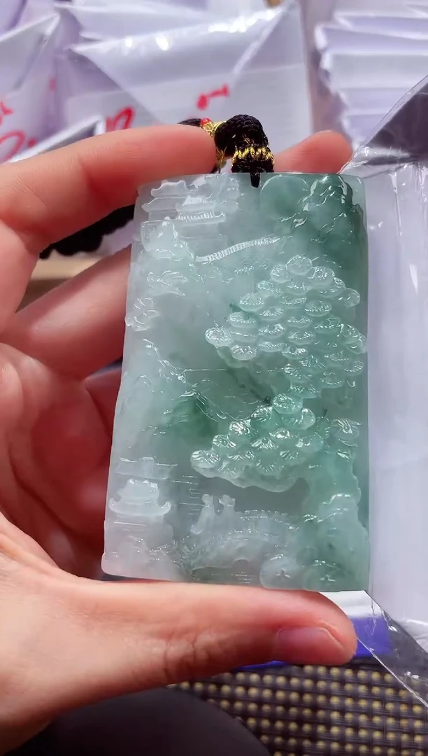 未镶嵌挂件翡翠000111