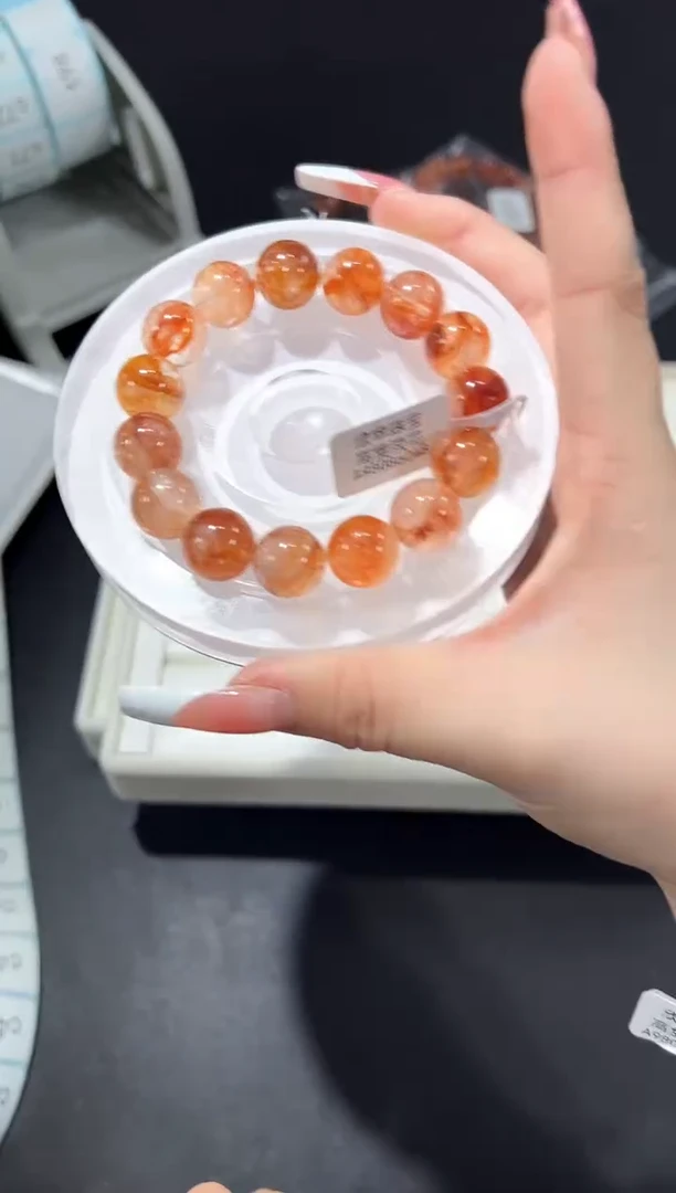 未镶嵌手串水晶34c多样性发其一【1条】默认微瑕13mm