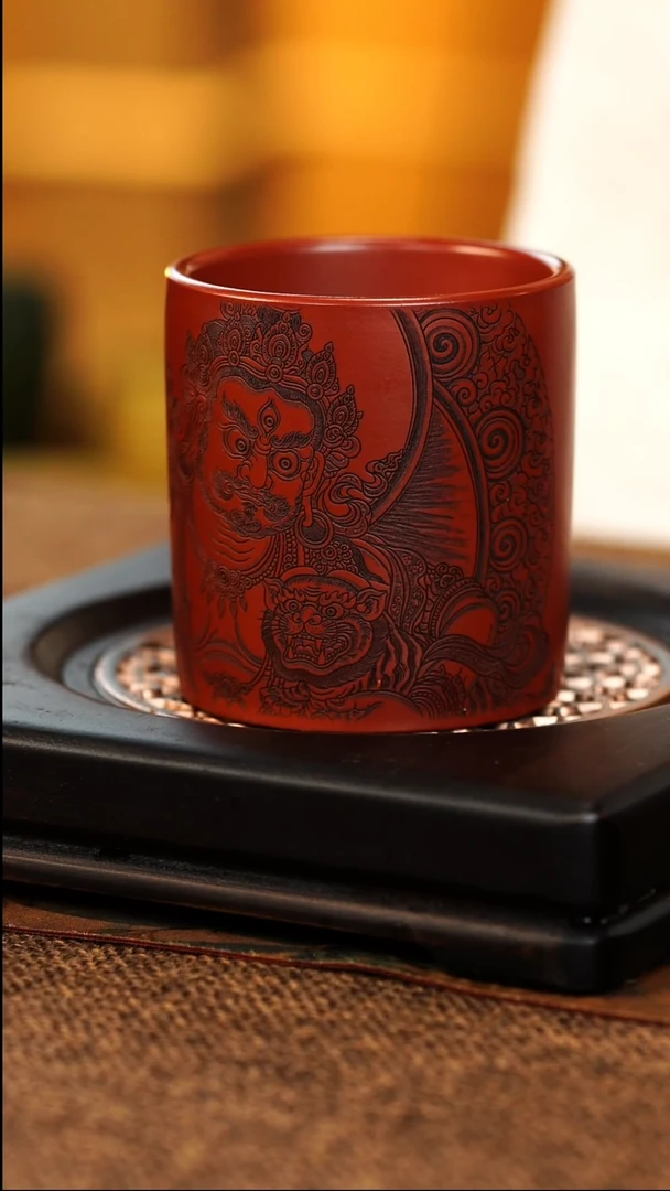 茶杯紫砂宜兴原矿紫砂杯