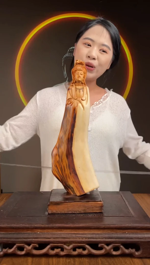 柏木（崖柏）手工摆件,先抢先得! 编号:87