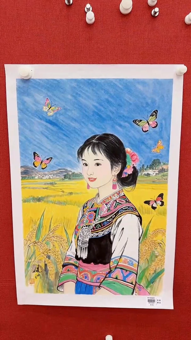 国画刘伟2.7平尺精品