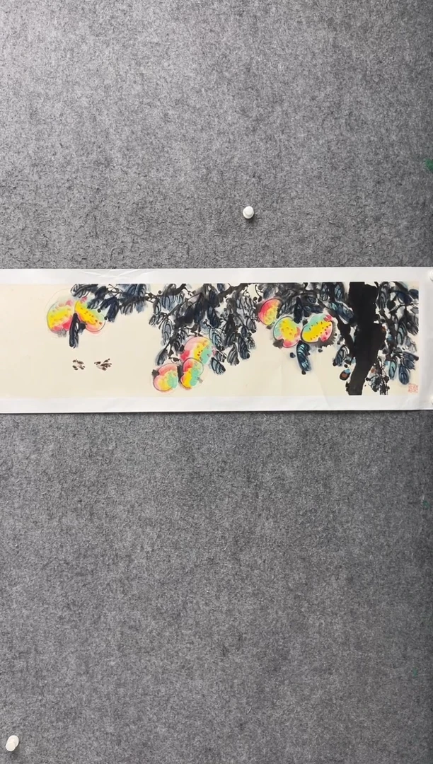 国画李纲-4平尺-国画作品-金