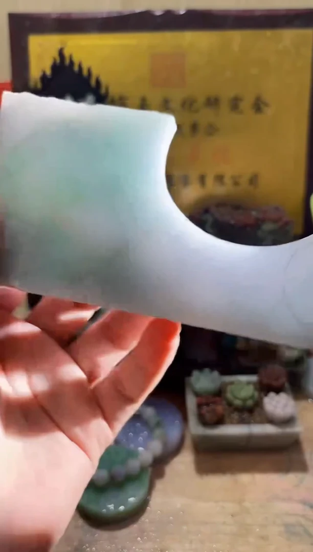 未镶嵌挂件翡翠A货常星8177