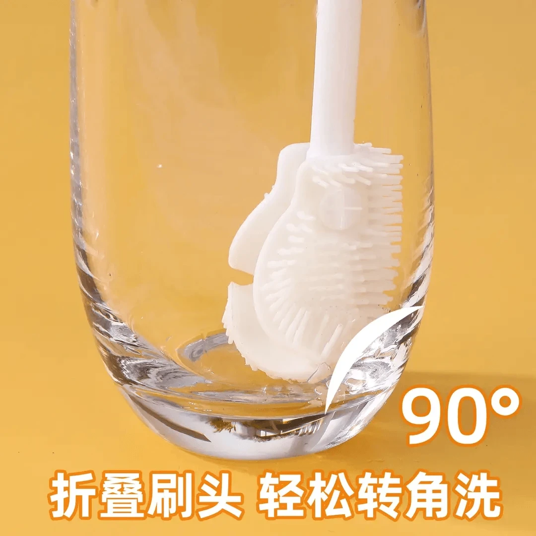 抢！【 拍一发二】长柄洗杯刷长柄小刷子水杯破壁机个护工具清洗