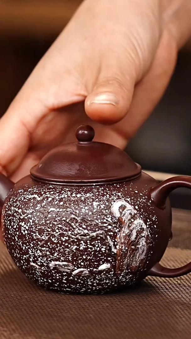 茶壶紫砂原矿紫砂壶