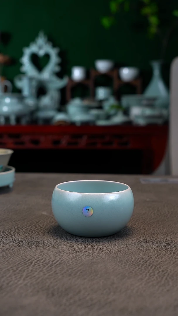 天蓝釉7号禅定杯120cc精品-二