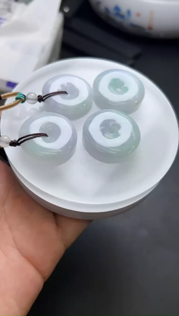 未镶嵌挂件翡翠平安扣XDD03/多样性发一件