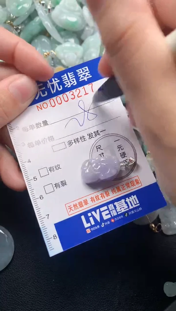 颈饰未镶嵌翡翠3217