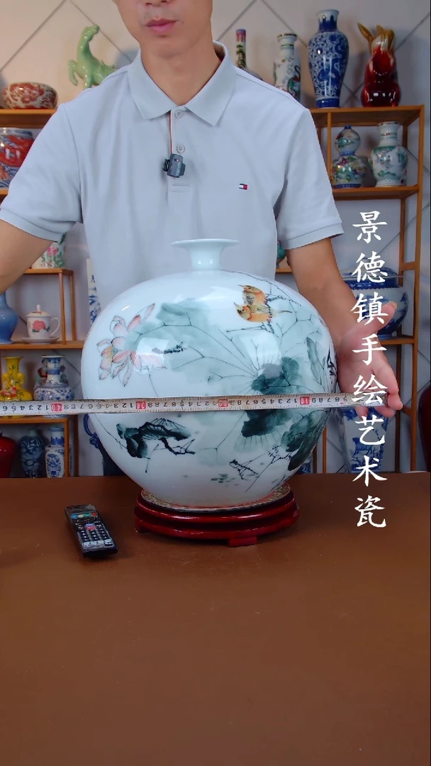 现代景德镇手工手绘陶瓷摆件51
