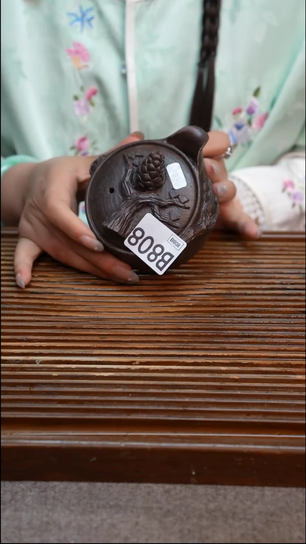 万古烧粗陶手工茶具