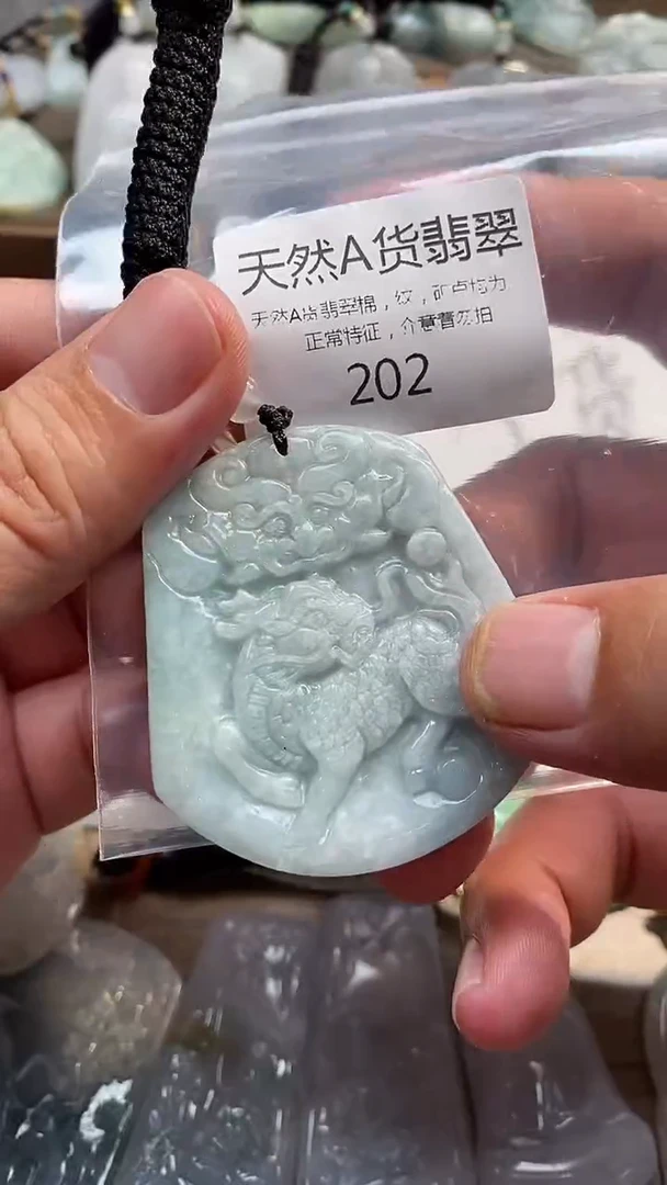 翡翠未镶嵌颈饰202