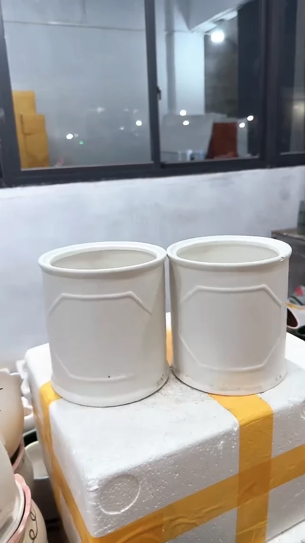 高温陶瓷花盆+E31