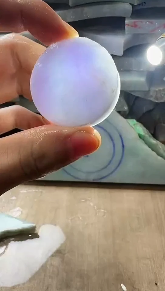 裸石翡翠天然翡翠A货花313