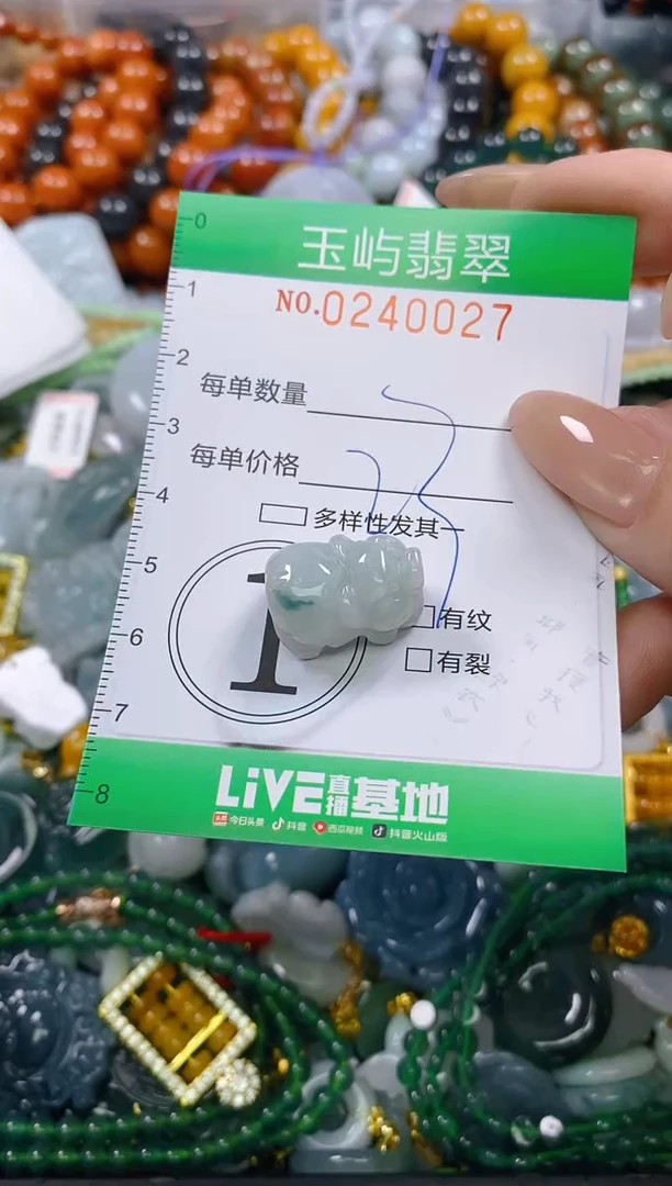 颈饰未镶嵌翡翠闪购0240027