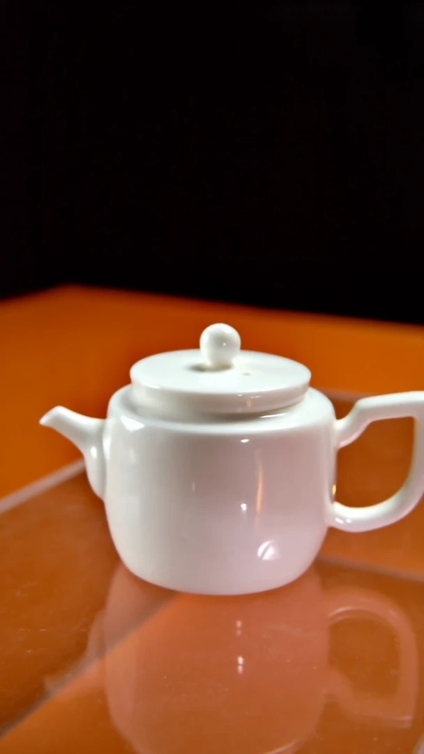 其他陶瓷《言泥陶瓷》羊脂玉系列茶壶