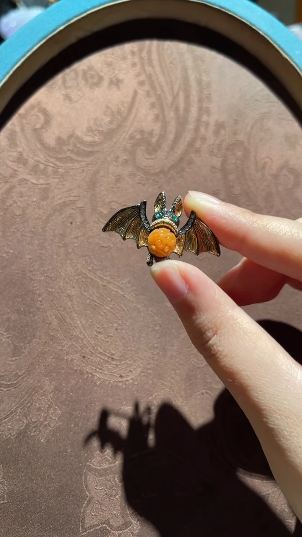 合金挂件翡翠红翡绿翠