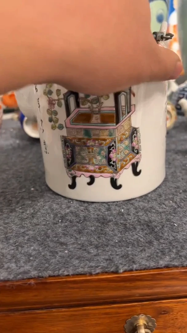 摆件瓷摆件瓷摆件钟鼎大水壶