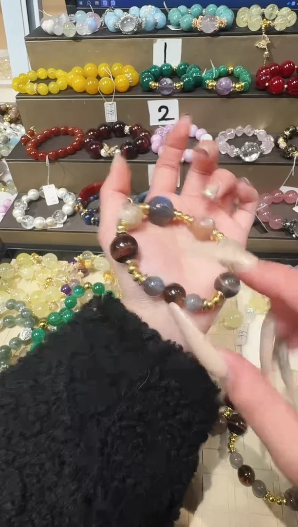 合金手链水晶多样性发一