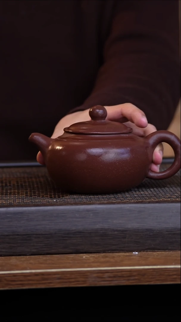 茶壶紫砂宜兴手工原矿紫砂壶001