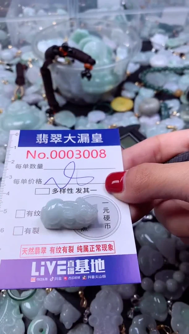 颈饰未镶嵌翡翠3008