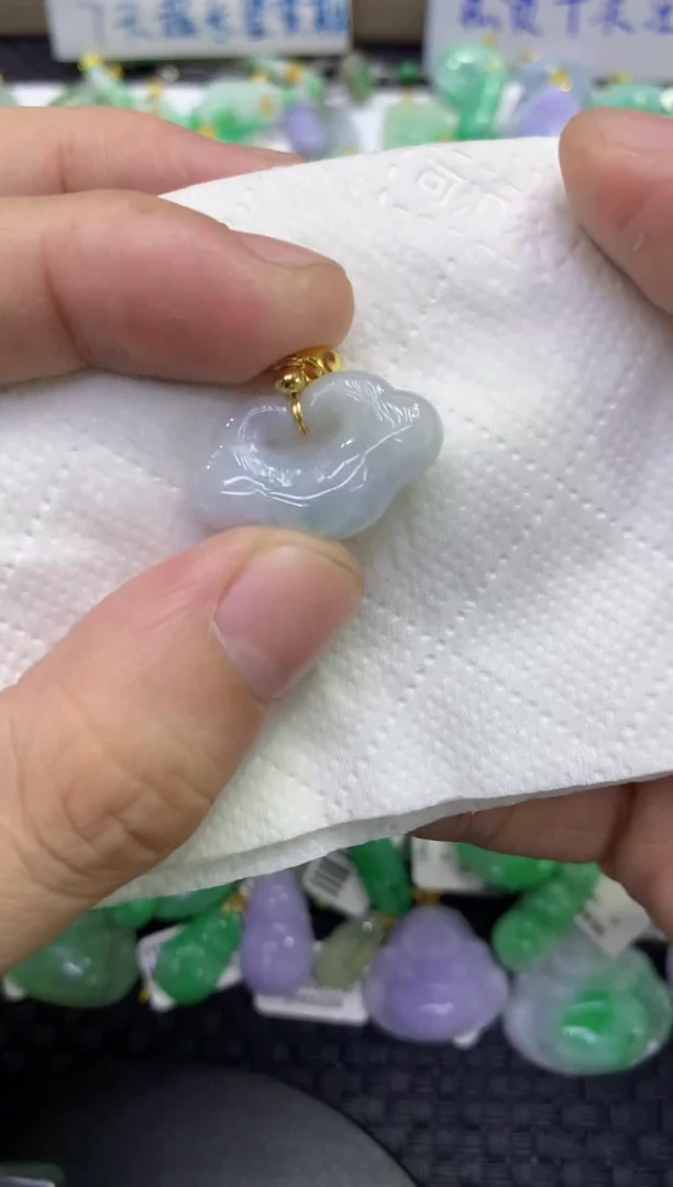 颈饰未镶嵌翡翠天然缅甸A货翡翠