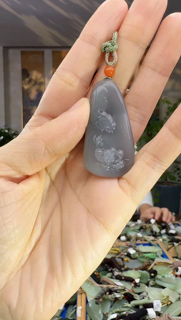 未镶嵌和田玉挂件拍一发一