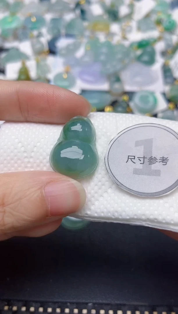 颈饰未镶嵌翡翠天然缅甸A货翡翠