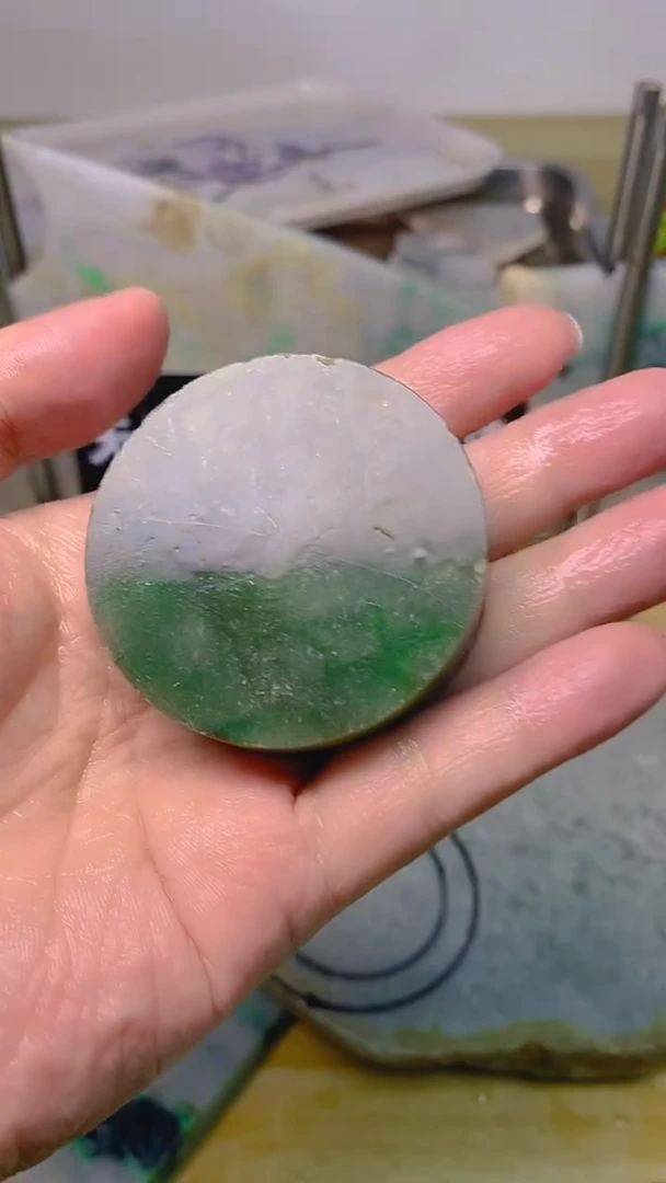 翡翠裸石天然A货缅甸翡翠高品质边角料138