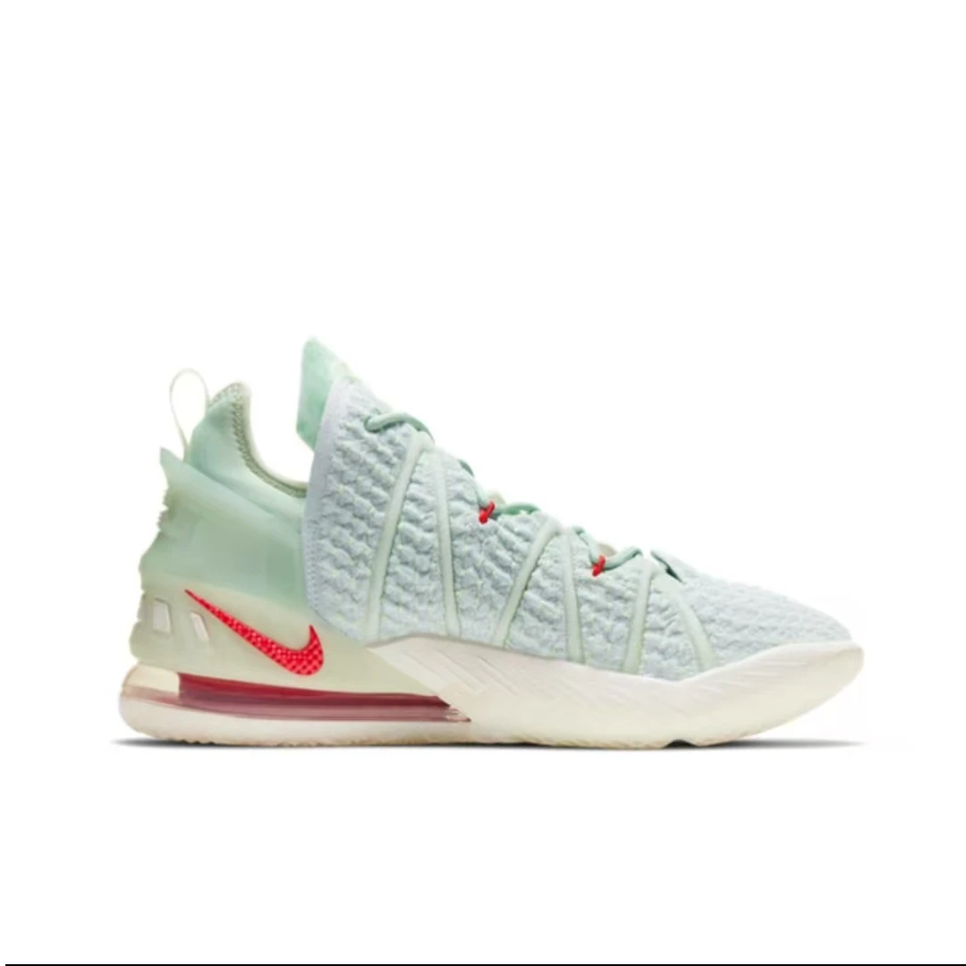 【宇露优选38.5码】DB7644-002詹姆斯限定低帮Zoom篮球鞋浅绿