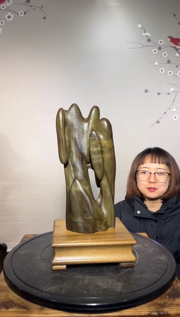 【闪购商品】金丝楠木艺乌木尺寸37.18.17
