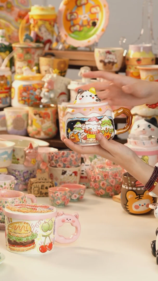 其他景德镇釉下彩手绘设计师款陶瓷