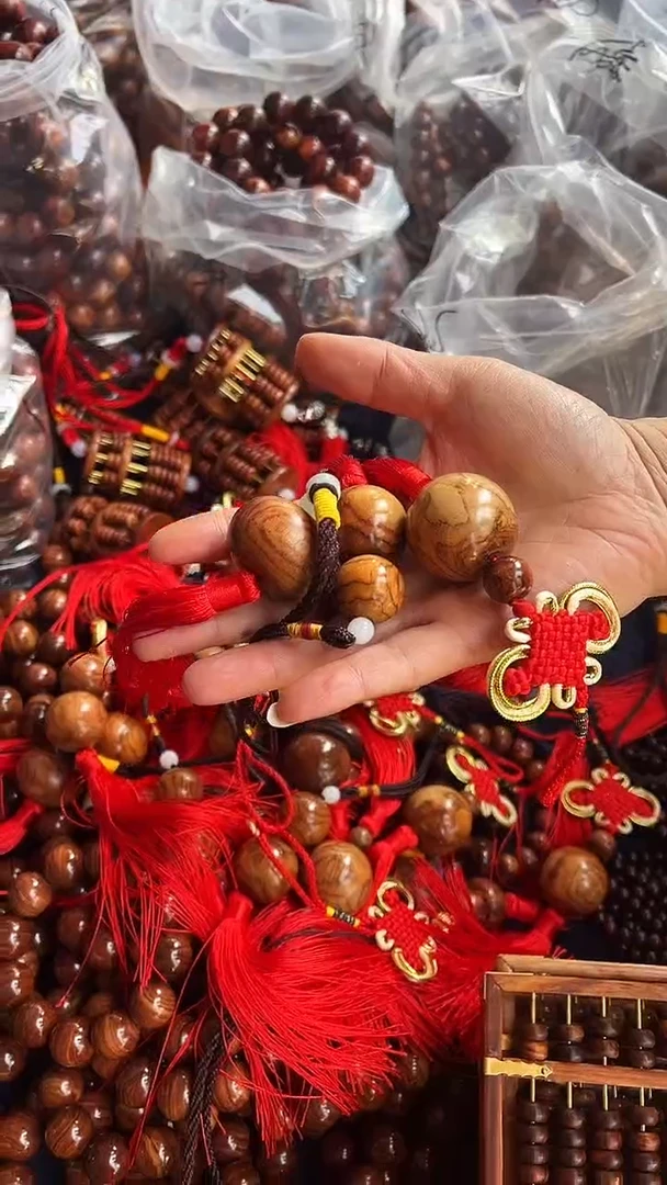 【闪购商品】黄花梨/降香黄檀手串/手链AA4-3海南黄花梨葫芦发1