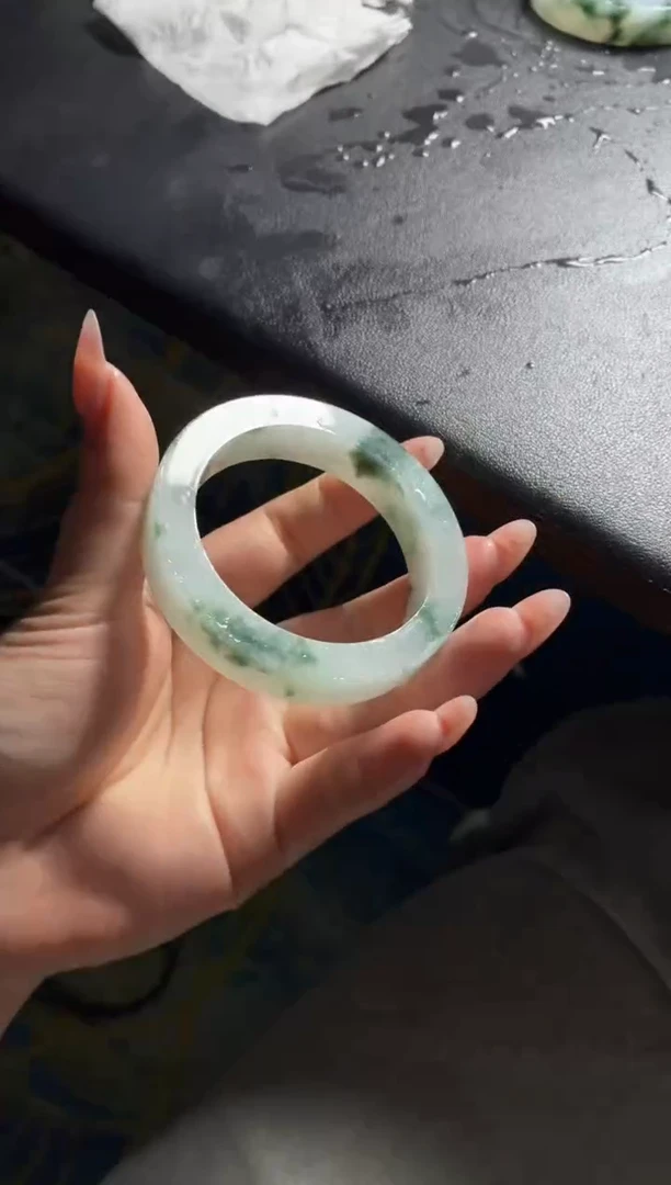 未镶嵌手镯定制翡翠湿*DDJ