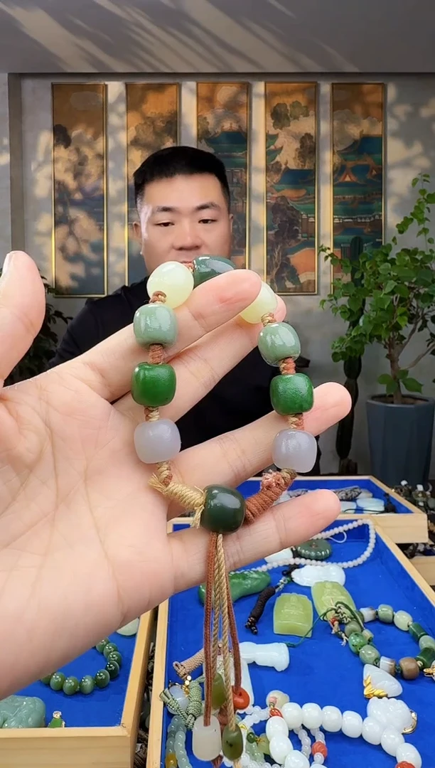 未镶嵌和田玉挂件拍一发一