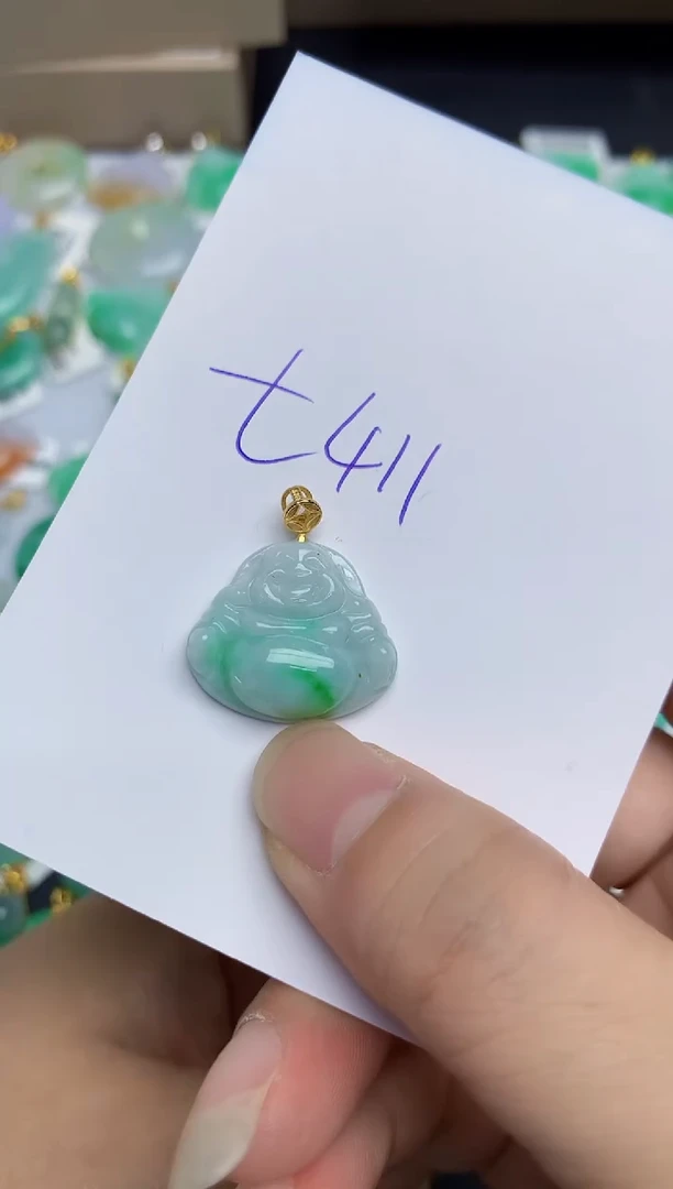 翡翠未镶嵌颈饰11111111