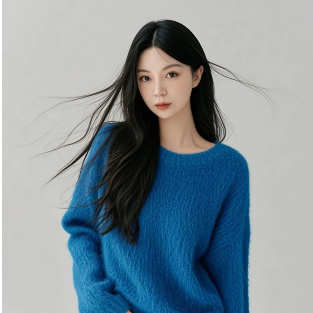 300-400月亮家女装工厂宽松洋气显瘦毛衣休闲百搭加厚针织衫