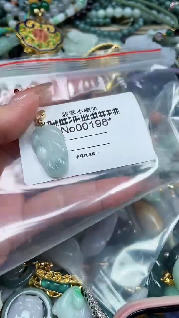 【闪购商品】翡翠颈饰未镶嵌闪购000198多样性发其一
