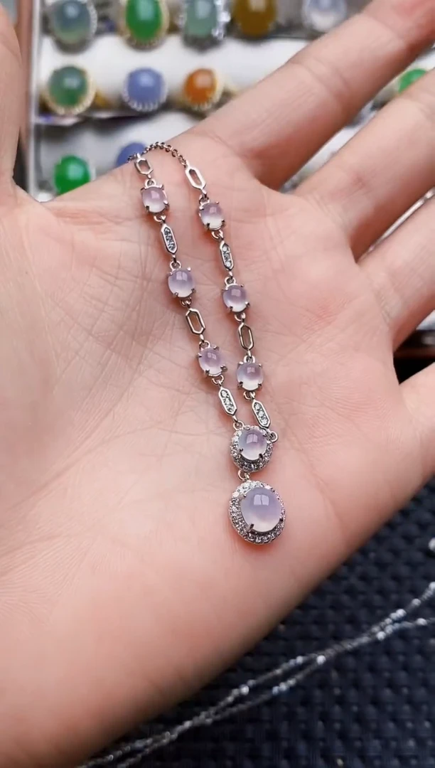 银S925镶嵌戒指翡翠0555