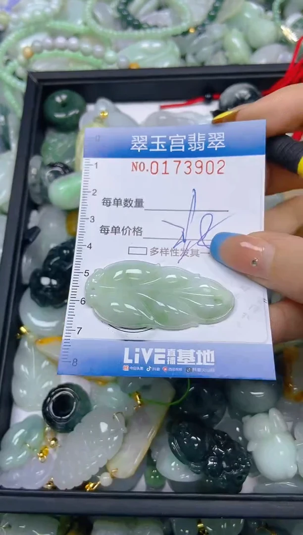 翡翠未镶嵌颈饰闪购0173902
