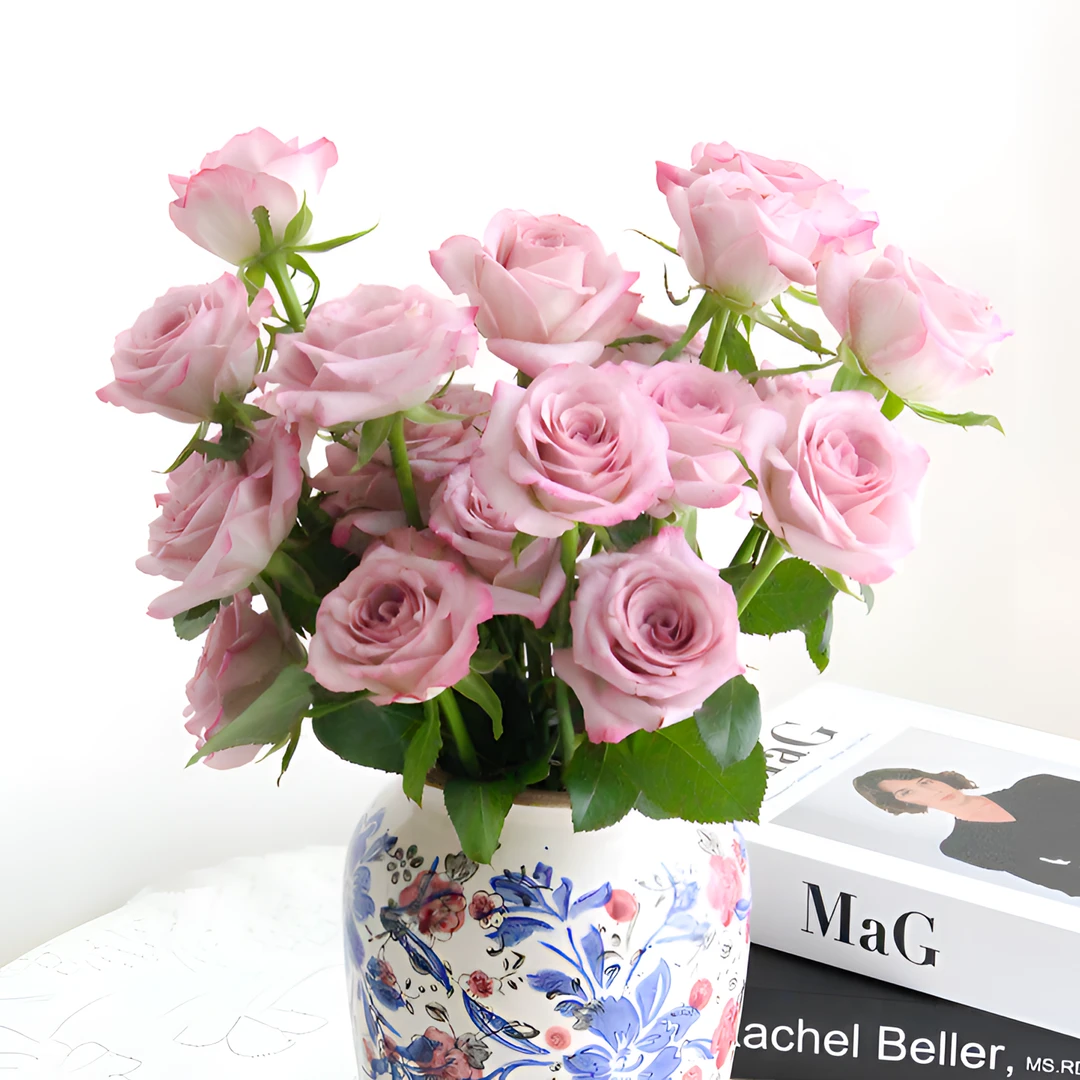 【银座鲜花】气场玫瑰原装整扎20支每扎2单包邮鲜切花家居花生活鲜花