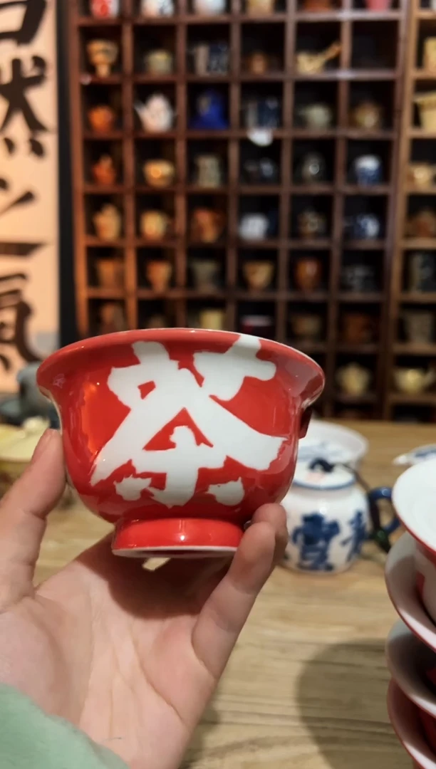 【闪购商品】观云听雨原创手绘茶具