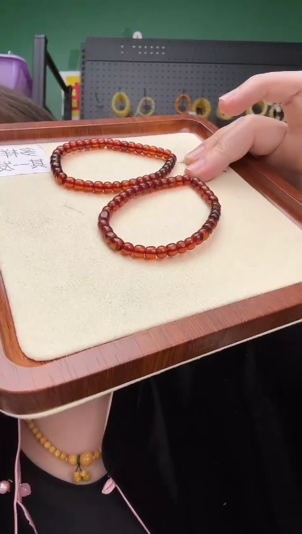 【闪购商品】琥珀手串未镶嵌 琥珀 手串