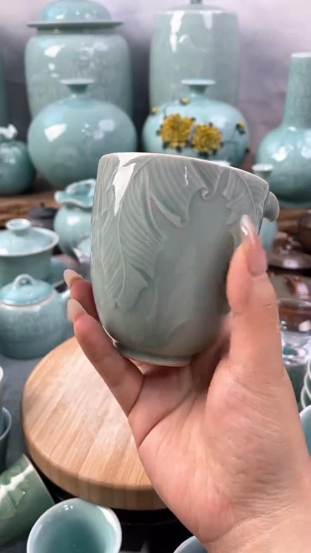 【闪购商品】特价 微瑕 慧仙青瓷