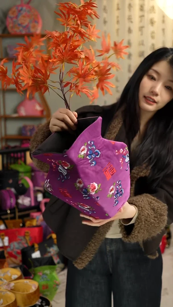 八仙过海(福) -花瓶紫色