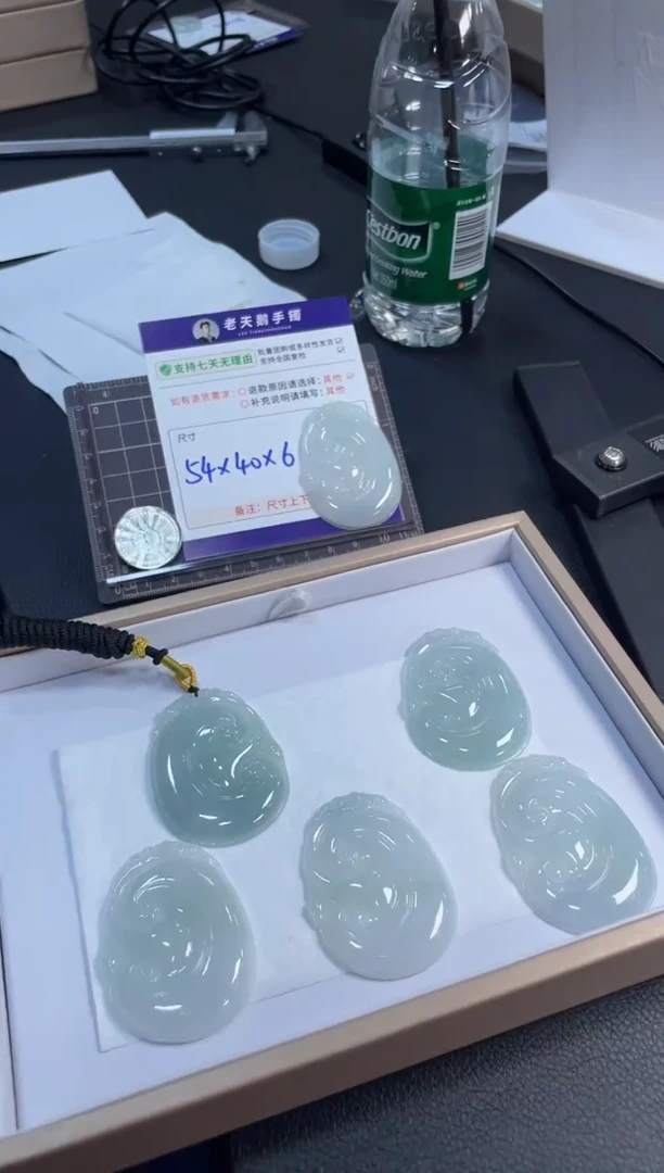 颈饰未镶嵌翡翠大如意配绳13/多样性发其一CP
